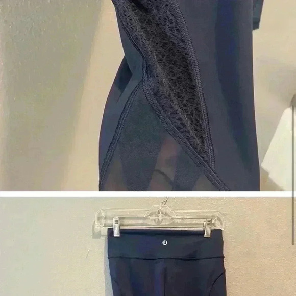 Lululemon Twist & Train Crop 19” Jaded Size 4 - Picture 5 of 12